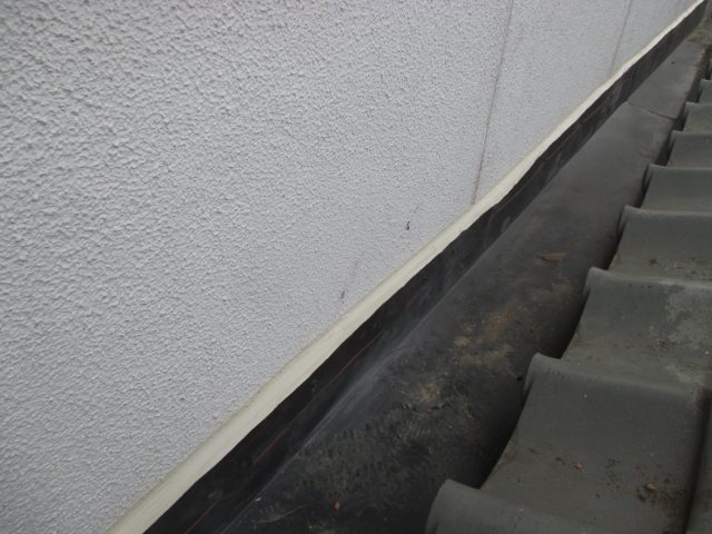 姫路市で一時撤去していた干渉瓦の復旧